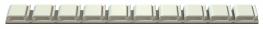 Cable clips, self-adhesive
