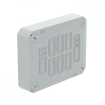 Pluggable cover, unequipped