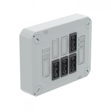 Pluggable cover, equipped, OBO GST18