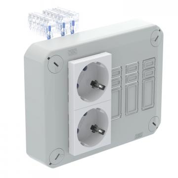 Pluggable cover, equipped, Modul 45