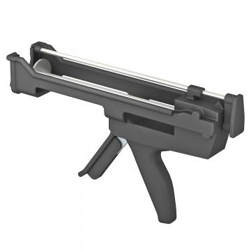 Pressing gun for standard cartridges and side-by-side cartridges