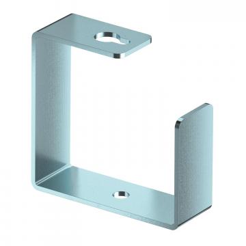 Separating clamp for ceiling mounting