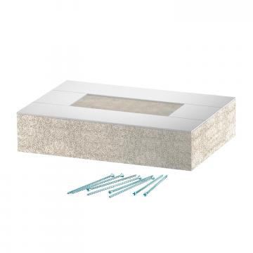 End piece for PYROLINE® Con S BSKH09-K0511 fire protection duct