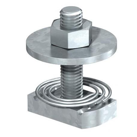 Hammer-head bolt with spring A4 34.5 | 20 | 6 | M 8 x 30