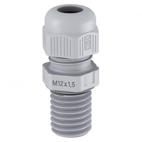 Cable gland, long metric thread, silver grey  |  | M25 x 1,5 | no | Silver grey; RAL 7001