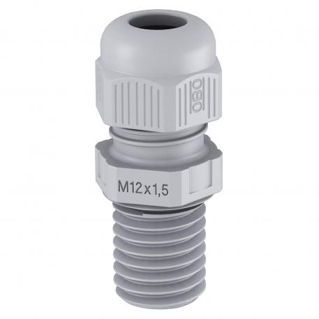 Cable gland, long metric thread, silver grey  |  | M63 x 1,5 | no | Silver grey; RAL 7001