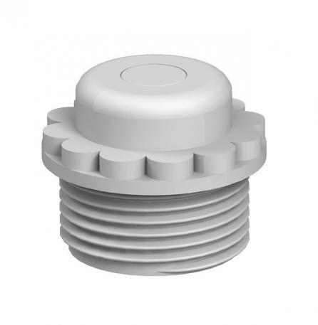 Screw-in nipple, metric thread, closed version