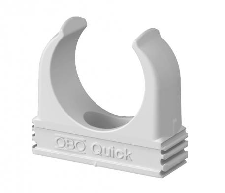 Quick clip, flame-resistant, pure white