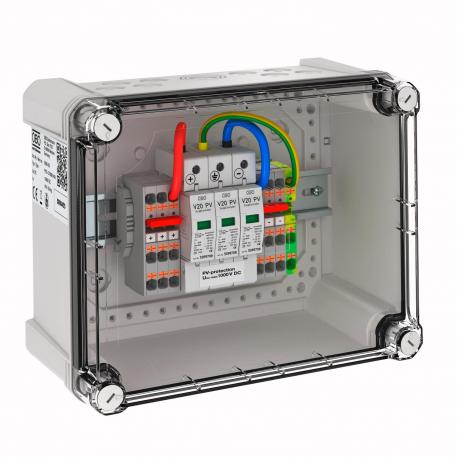 Generator connection box, type 2, for 4 strings