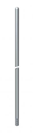 Air-termination rod, one end rounded, M16 thread