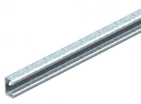 MS4022 mounting rail, heavy-duty, slot 18 mm, FT 192 | 40 | 22.5 | 2 | Hot-dip galvanised