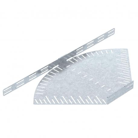 Bend, angle-adjustable, 60 FT 500 | Steel | Hot-dip galvanised | zinc