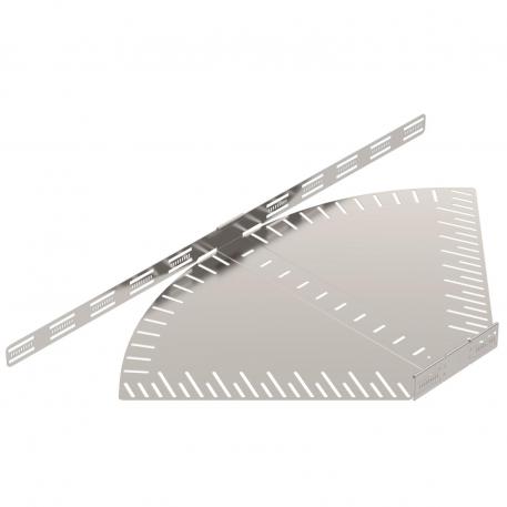 Bend, angle-adjustable, 60 A4 600 | Stainless steel | Bright, treated | stainless steel