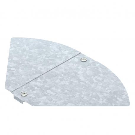Cover, angle-adjustable bend DD