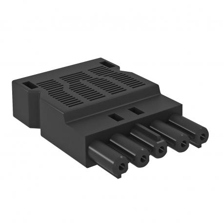 Socket section 5-pin, screw connection