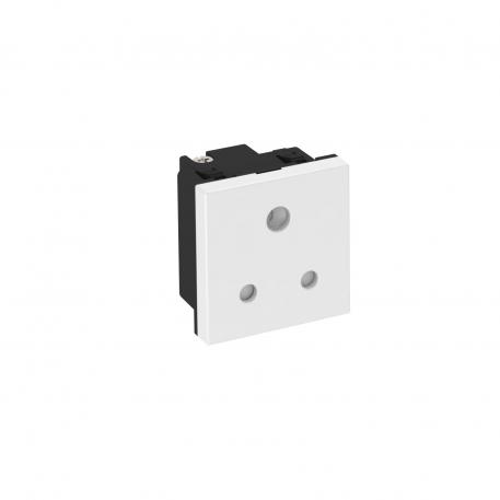 0° socket, India, 5 A, single