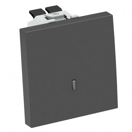 Changeover switch with LED element, 1 module 45 | yes