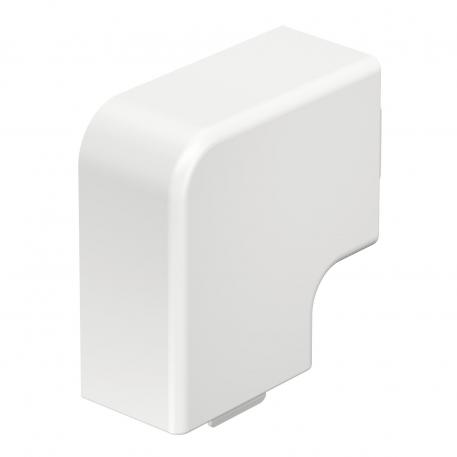 Flat angle cover, trunking type WDK 25040  | 40 | Traffic white; RAL 9016