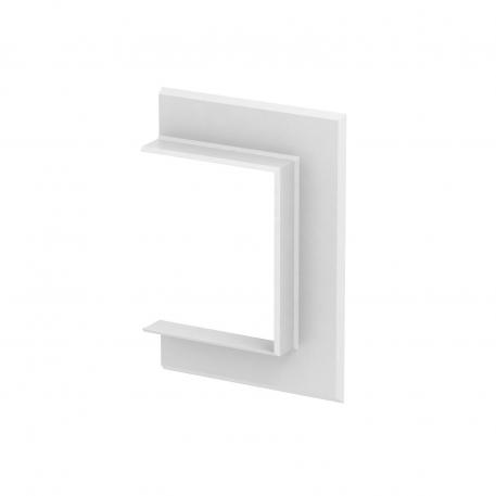 Wall end piece, open, plastic 90110