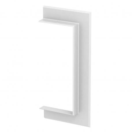 Wall end piece, open, plastic 90210
