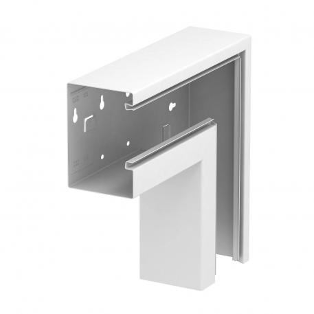 Flat angle, asymmetrical, falling, for device installation trunking Rapid 80 type GS-A90130
