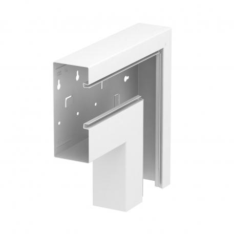 Flat angle, asymmetrical, falling, for device installation trunking Rapid 80 type GS-A70170