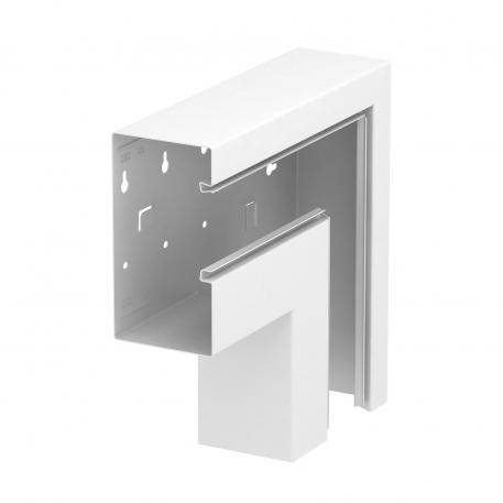 Flat angle, asymmetrical, falling, for device installation trunking Rapid 80 type GS-A90170