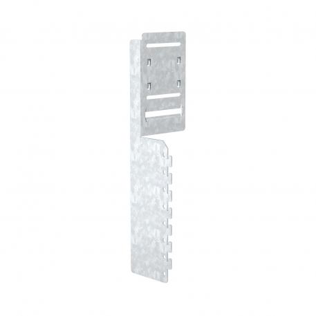 Mounting and connection profile for convection grids, trunking height 90 mm
