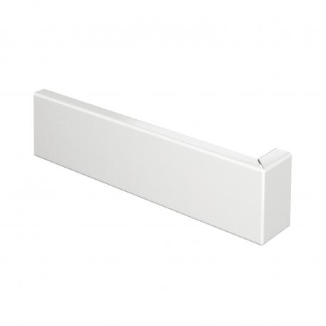 Sheet steel external corner cover, 50 mm system opening