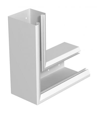 Flat angle, rising, for device installation trunking, desk trunking, type GEK-SA133110