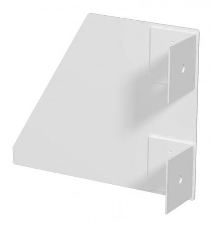 End piece, left, for device installation trunking, desk trunking, type GEK-SA133110