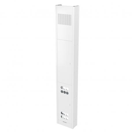 Media and communication pole for schools