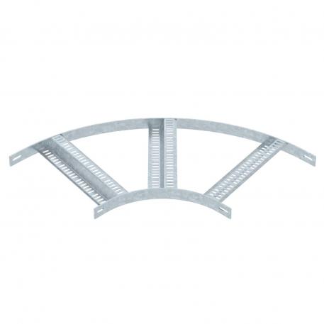 90° bend with Z rung, FT 400 | 5