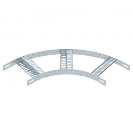 90° bend with Z rung, FT 200 | 3