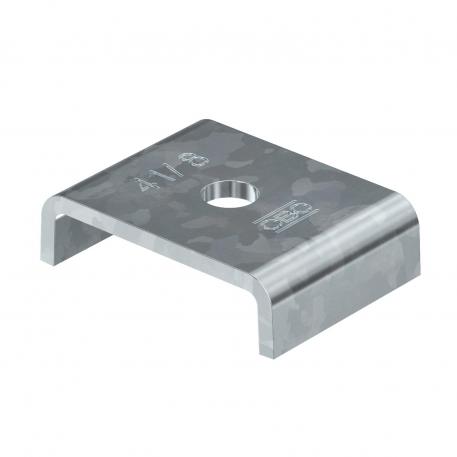 Connection component for mounting rails MS41