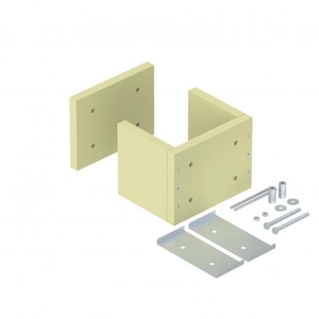 Strain relief on four sides, empty housing, internal height 175 mm 260 | 210 | 200 | 225 | 175
