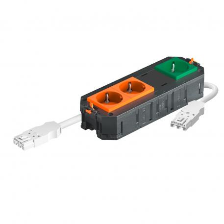 UTC4 W with 2+1 protective contact sockets