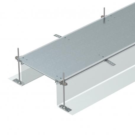 Trunking unit, blank, locking, height 40−240 mm 2400 | 200 | 40 | 240 | 3