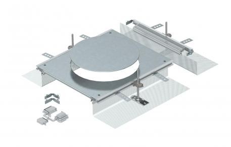 Extension unit for GESR9, height 40−240 mm 460 | 400 | 40 | 240 | Round